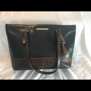 Brahmin Medium Asher in Tuscan Tritexture EUC